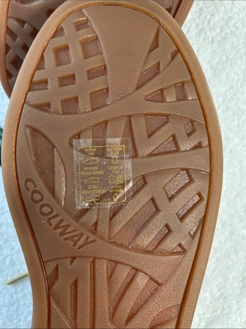 Coolway 7 Sneakers Goal in Green Forest Suede Free People black yellow no box - Picture 14 of 14